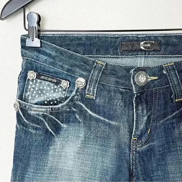 Just Cavalli Embellished Jeans - Picture 2 of 6